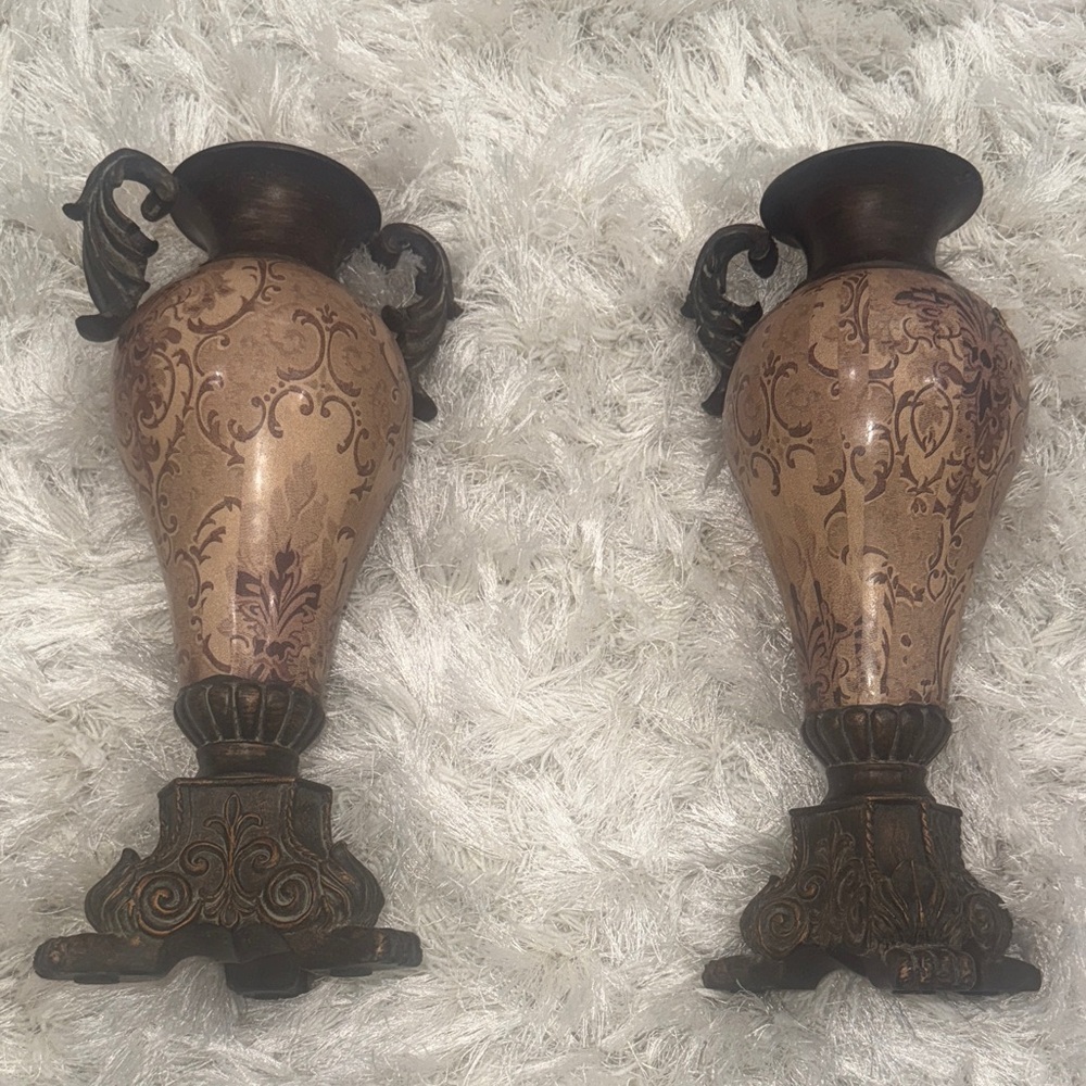 Elegant Brown Decorative Vases